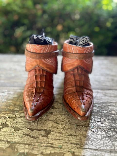 Canty Boots - Saddle Mexico Ridgeback (Size 5b)