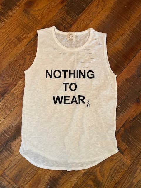 Nothing to Wear Ripped Tank Top