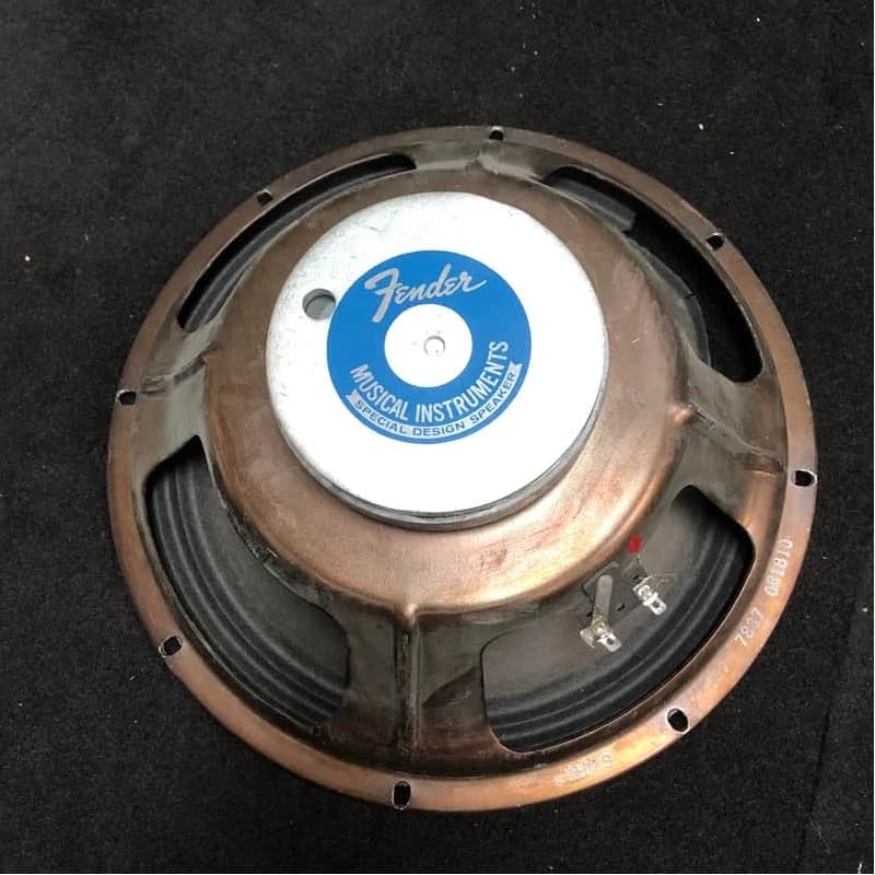 Vintage Fender CTS 1978 12” 8 Ohms Speaker (FOR PARTS)